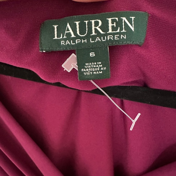 Ralph Lauren Plum Midi Dress - Picture 3 of 4